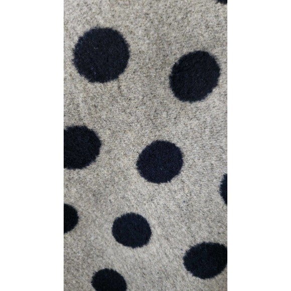 Loft Acrylic Blended Fabric Poncho Polka Dots Size Medium - Picture 3 of 8